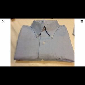 club room men blue shirt 17 1/2 34/35